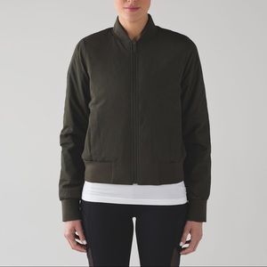 non-stop reversible bomber jacket